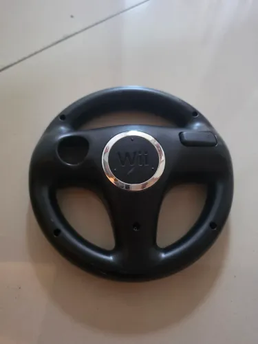 Volante Original Para Nintendo Wii E Wii U Preto