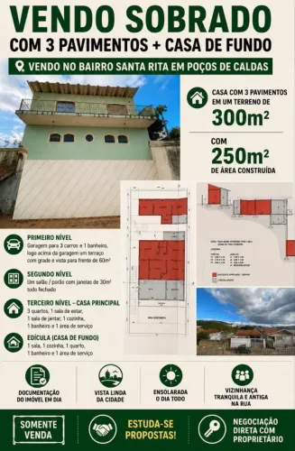 Sobrado + casa fundos