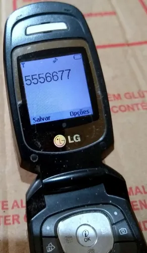 Raro LG MG220 Flip Black Retrô - Relíquia para Colecionadores
