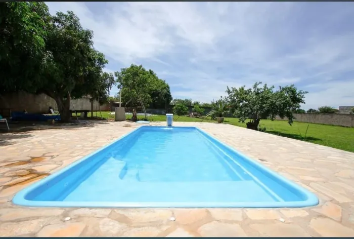 Piscina de 7x3,5x1,35 com instalação para Goiânia e entorno!