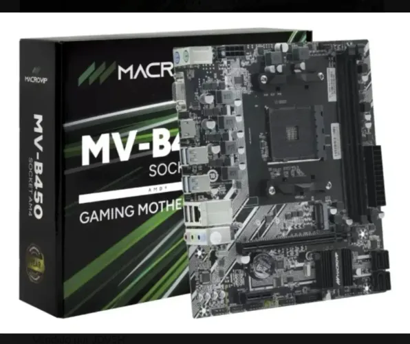 Placa mae Amd B450 m Macrovip