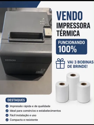 Impressora térmica.
