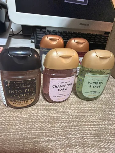 álcool gel bath and body works