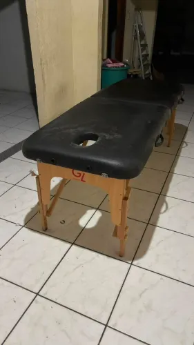 Maca portátil com níveis de altura