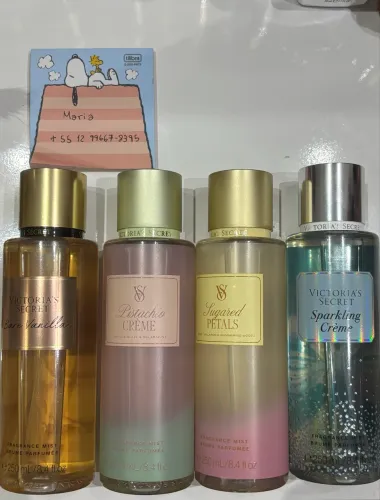 lote 4 body splashes victorias secret 