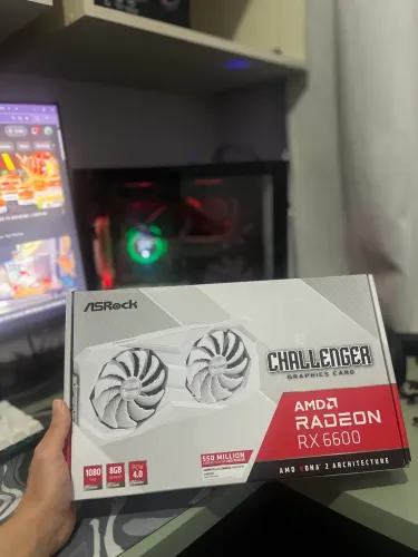 RX 6600 8GB ASRock - Excelente Estado