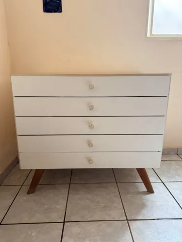Cômoda mdf 10mm com gavetas
