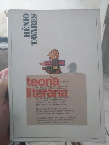 Livro Teoria Literária, de Hênio Tavares