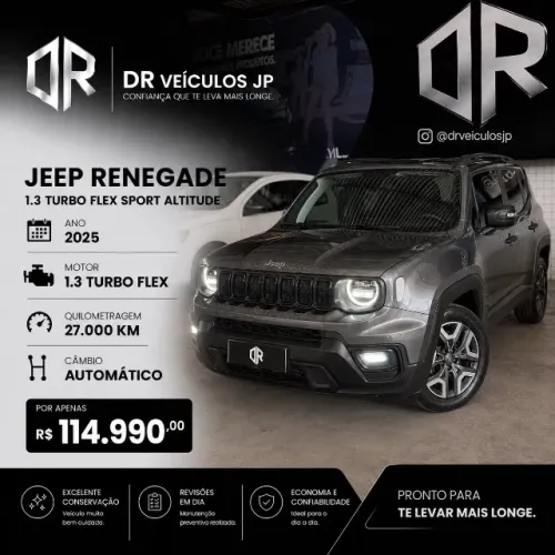 Jeep Renegade Sport Altitude 1.3 TB Flex Aut. 2025