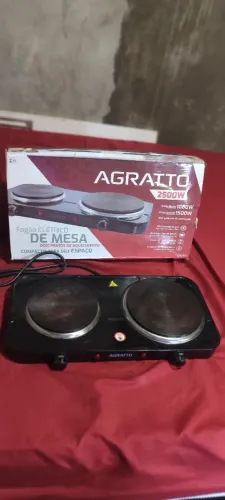 Fogão elétrico Agratto 2 Queimadores 127v