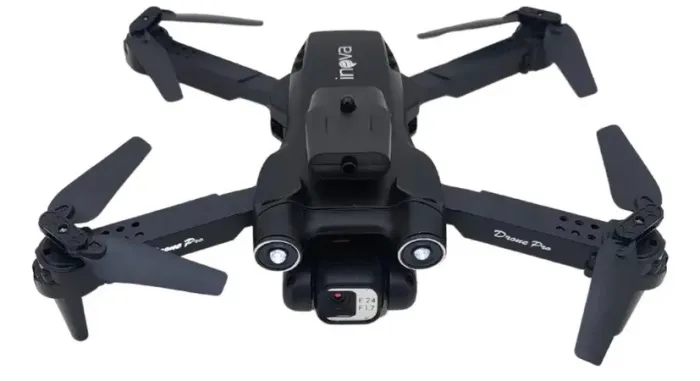 Drone Inova WRJ-12618 Dobrável com Câmera Dual 4K, GPS e Sensor de Obstáculos