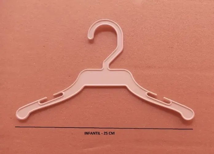 kit com 300 Cabide infantil branco - tudo por R$ 100