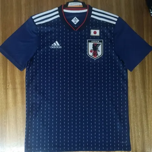 camisa original 2018 seleção japão azul tamanho p adidas