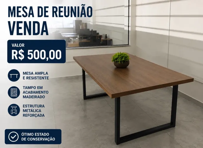 MESA DE REUNIÃO - R$ 500,00