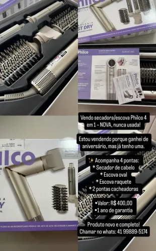 Escova secadora