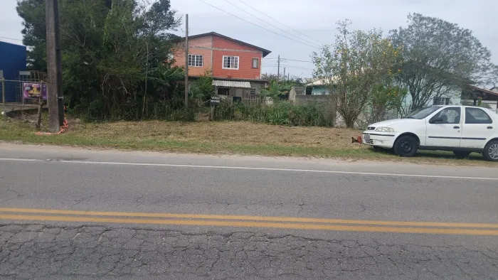 Terreno na praia da pinheira 260 mil