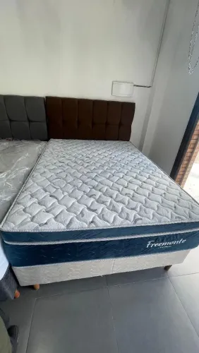 CAMA CASAL DE MOLAS ENSACADAS ENTREGA GRÁTIS