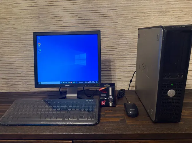 LOTE COM 8 COMPUTADORES DELL COMPLETOS + ADAPTADORES WI-FI