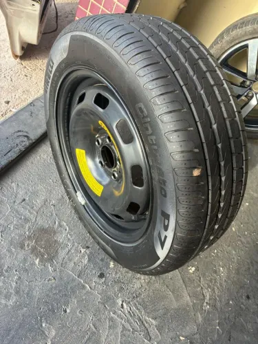 Step 5x100  pneu novo mais roda nova 