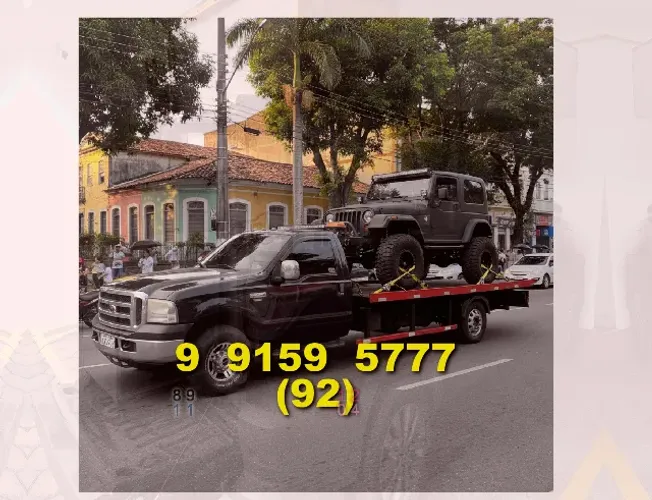 Guincho Auto Socorro - Serviço rápido e confiável! Ligue agora: 92~9*9159@5777
