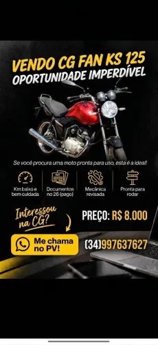 CG FAN 125 KS