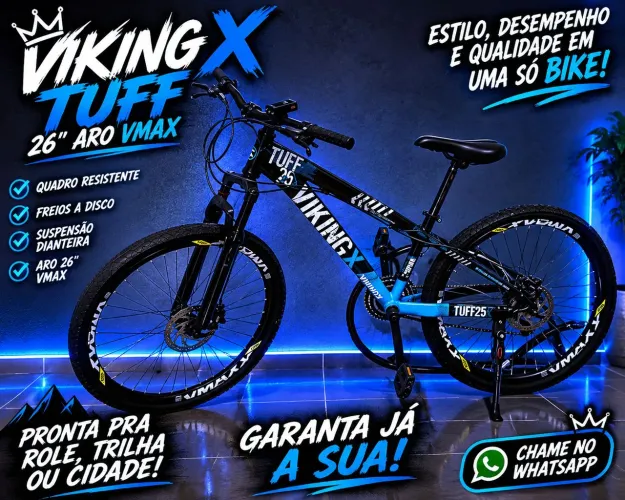 ? VIKING X TUFF 26? VMAX - ESTILO E QUALIDADE! ?