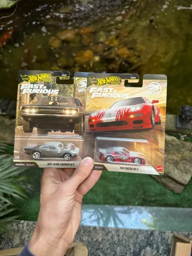 Hot wheels Dupla Chase Fast and Furious 