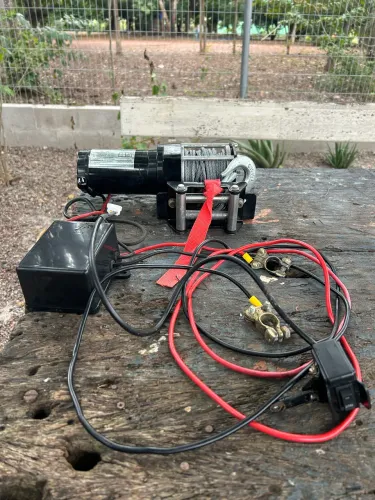 Guincho Elétrico 12v, 3000 Libra
