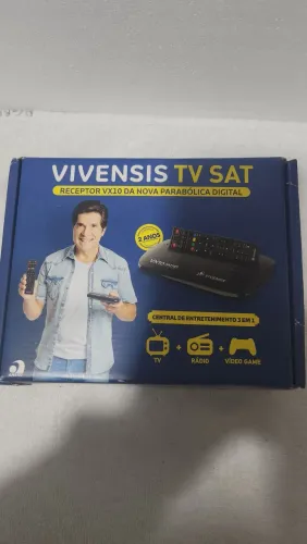 Receptor TV SAT VX10 parabólica digital