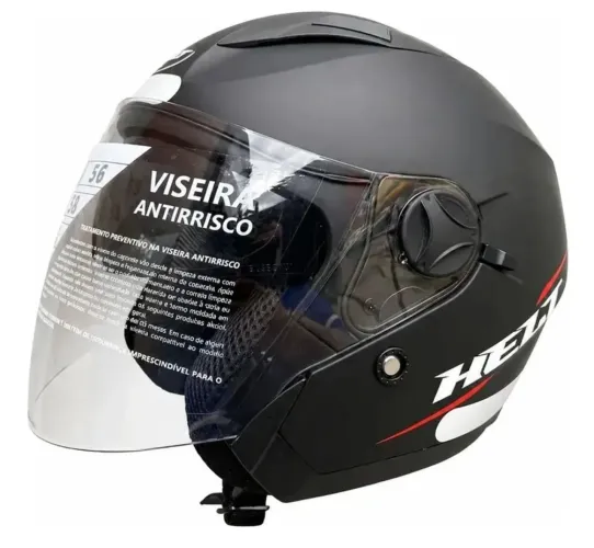 CAPACETE HELT ABERTO CITY - N 58