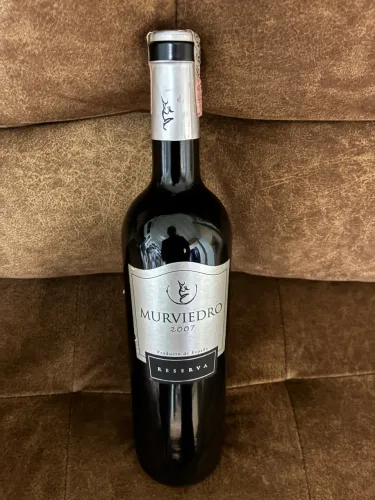 Vinho Espanhol raro Murviedro Safra 2007 Reserva 
