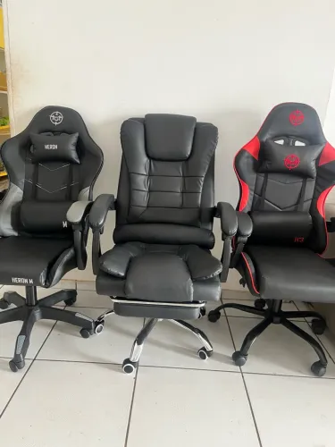 Cadeiras gamer, ergonômica, escritório