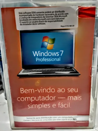 Windows 7 Profissional 64bits.