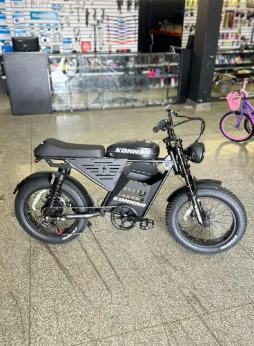 Bicicleta Eletrica Scooter Konnan 750w Preta Autopropileno