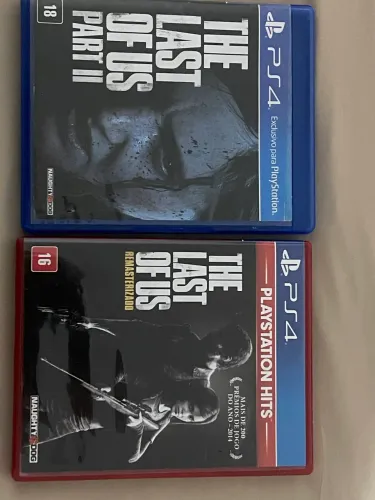 JOGOS PS4 (THE LAST OF US 1,2)