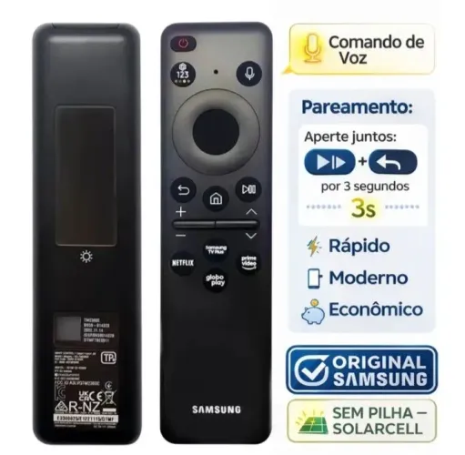 Controle remoto Solarcell Samsung Original