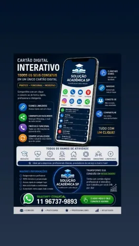 Cartão digital interativo 