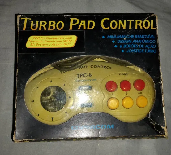 Controle Turbo Pad pra Nintendo