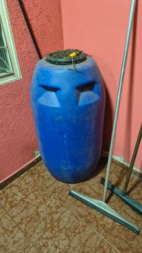 Bombona plástica azul - Tambor Azul - 250L