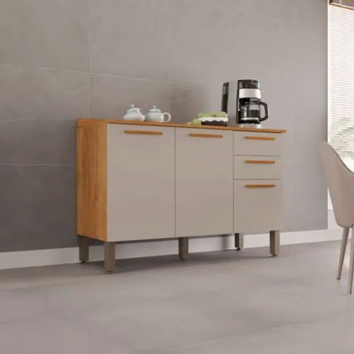 Balcao de Cozinha 120x86 Valencia, frete gratis, pague na entrega