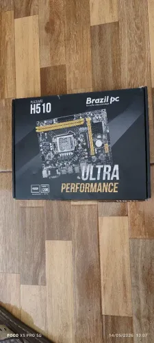 Placa-mãe h 510 performance ultra semi nova DDR3 16 GB processador i7 quarta geração