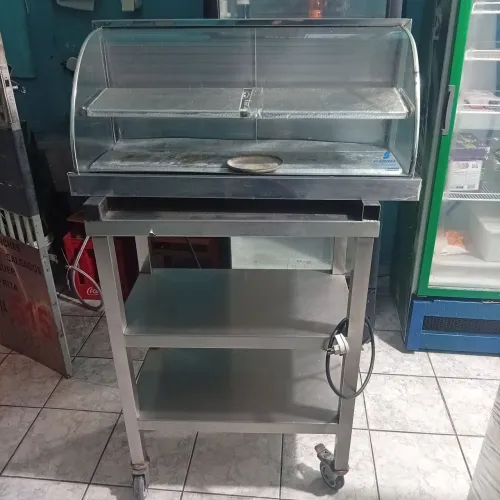 Estufa de salgados com prateleira inox !
