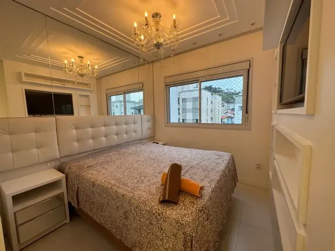 Apartamento Mobiliado 2 Quartos Suíte Garagem Abraão Florianópolis
