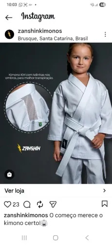 Kimono infantil 4/6