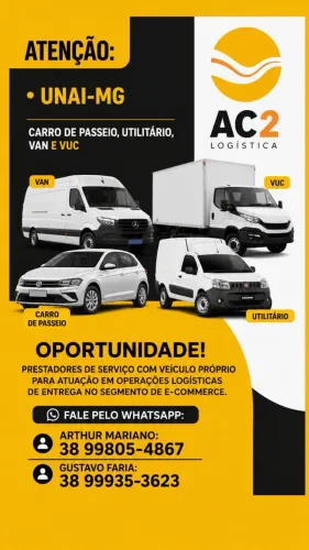 Agregando veículo Entrega porta a porta