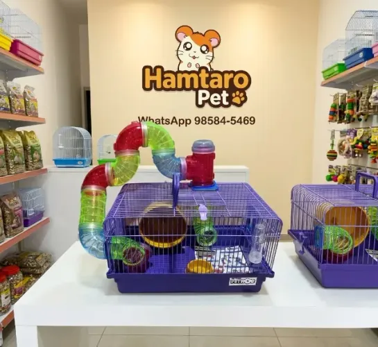 Gaiola de Hamster com Tubos * fazemos entregas *
