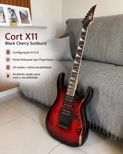 GUITARRA CORT X11