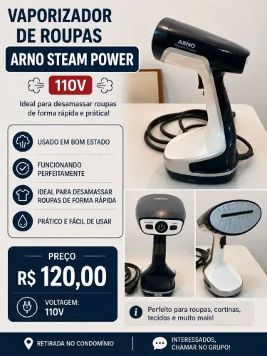 Ferro de a vapor