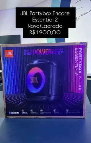 JBL Encore Essential 2 | Novo Lacrado | Loja Fisica