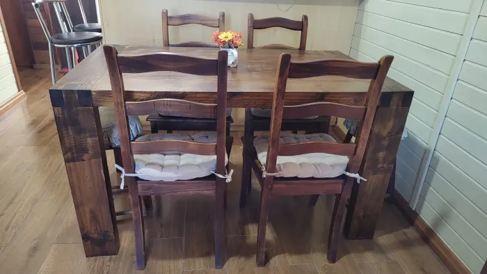 Mesa de Jantar madeira demolição